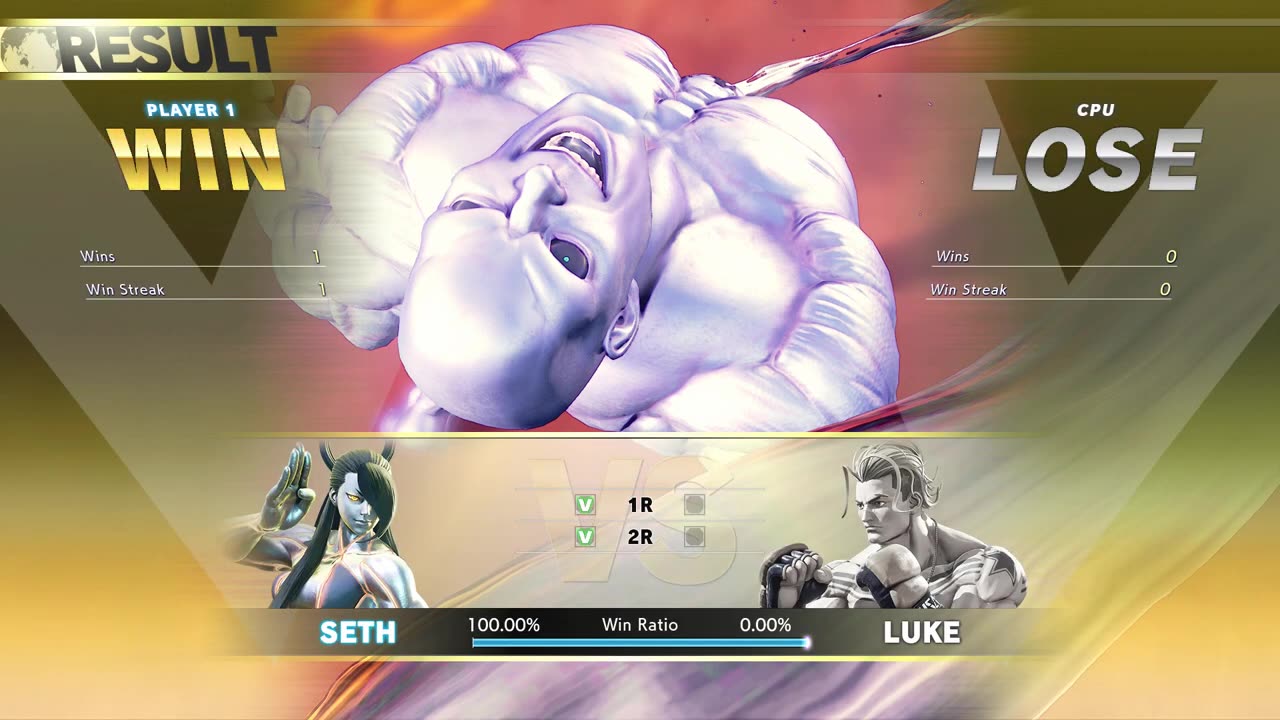 25.Seth vs Luke (Hardest AI) - Street Fighter V