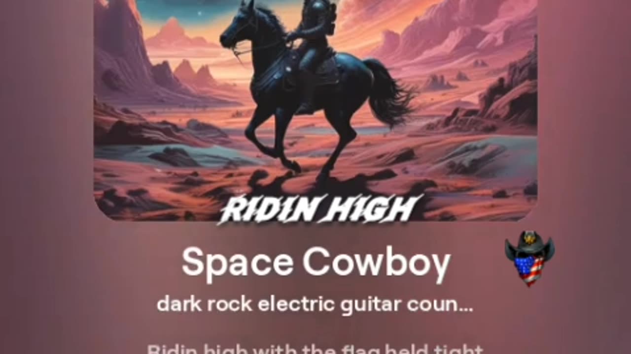 RIDIN HIGH - SPACE COWBOY