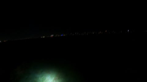Night hiking month coast. Mature reserve in th moonlight. Mini vlog