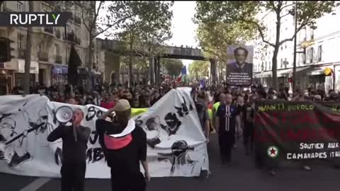 Protest in Paris