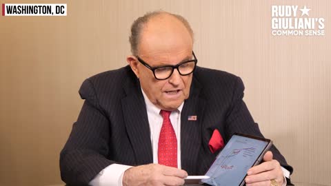 Rudy Giuliani, Who will be our President 2021