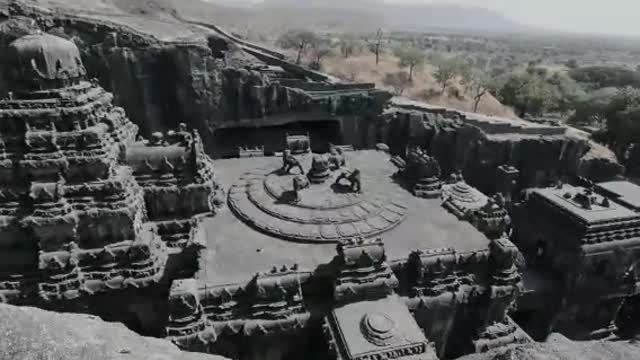 The Ancient Kailash Temple In India