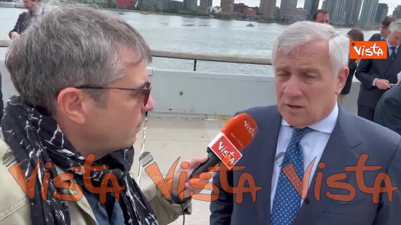 il ministro degli esteri Tajani a New York per l'assemblea generale ONU dichiara "L'ONU è ancora uno strumento prezioso per il multilateralismo.Per questo è importante che la Riforma dell'ONU non crei STATI di serie A e di serie B