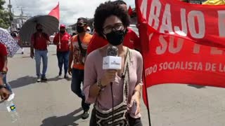 Marcha en Cartagena avanza hacia el Mercado de Bazurto