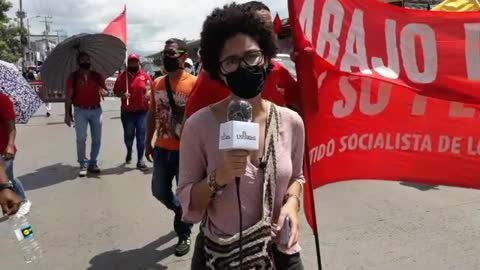 Marcha en Cartagena avanza hacia el Mercado de Bazurto