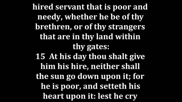 Deuteronomy 24 King James version
