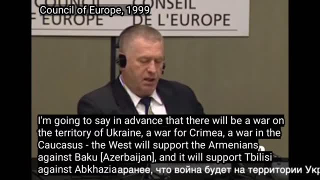 (1999) Nostradamus- Zhirinovsky strikes again predicting "Operation Z" with military precision