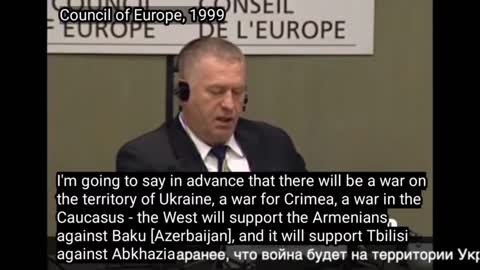 (1999) Nostradamus- Zhirinovsky strikes again predicting "Operation Z" with military precision