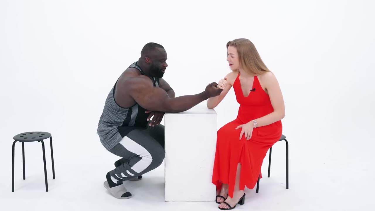 Women Of All Ages React to the most muscular man in the World