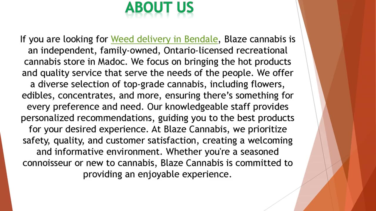 If you are looking for Weed delivery in Bendale