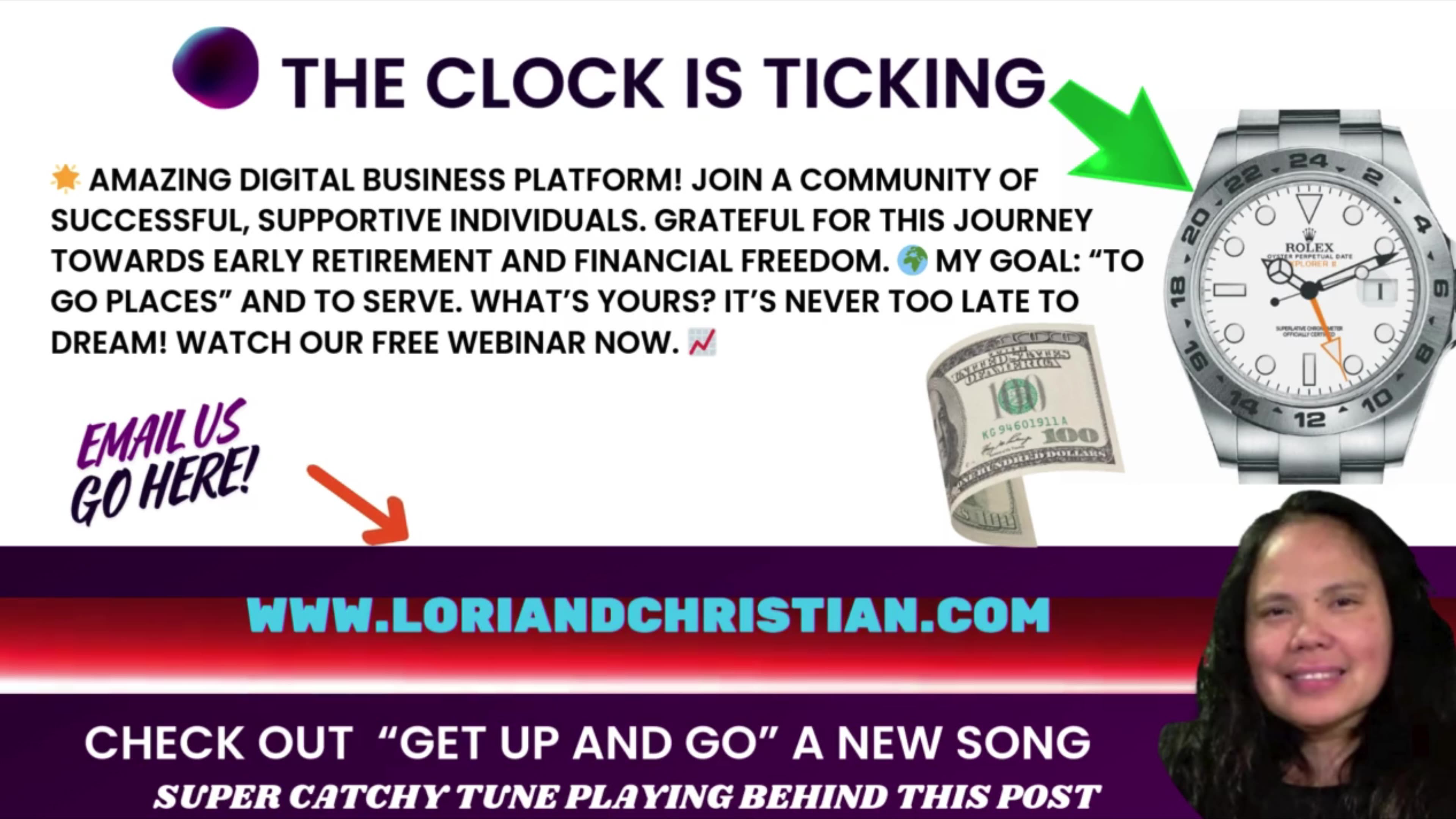 New Song "Get up and Go"