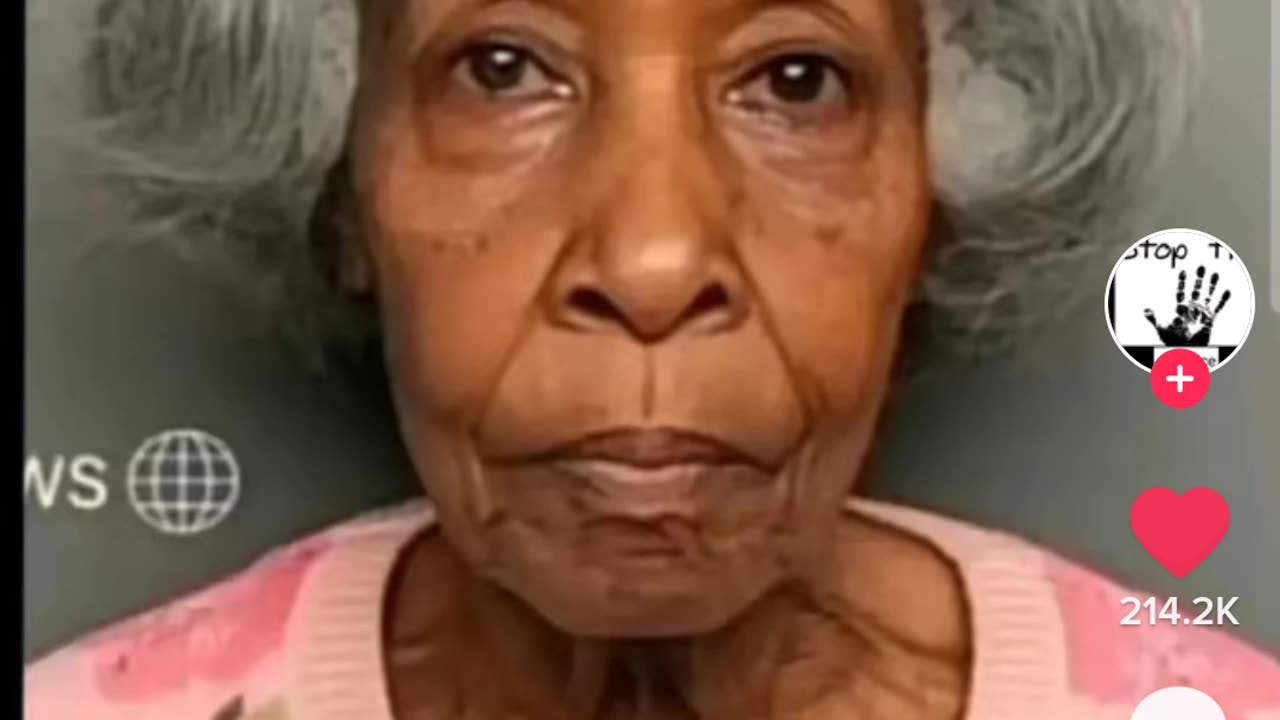 Elderly Woman shoot out with cops!