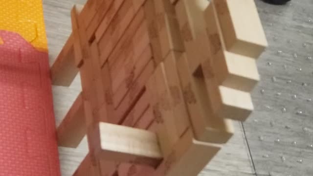 My son Nemo built something with Jenga