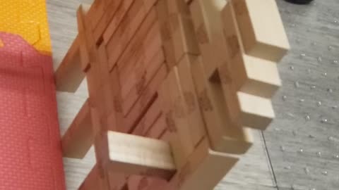 My son Nemo built something with Jenga