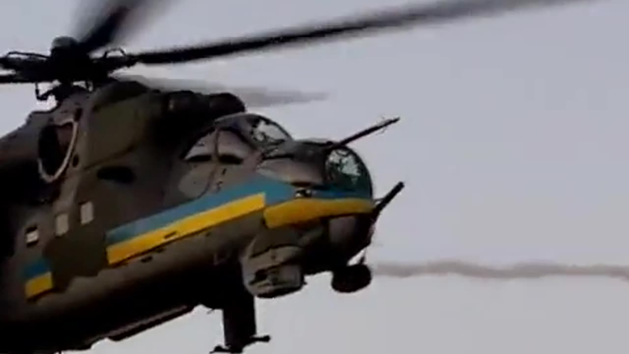 🚁 Ukraine Russia War | Czech Mi-24V Attack Helicopter Strikes Russian with S-13 Rockets | RCF