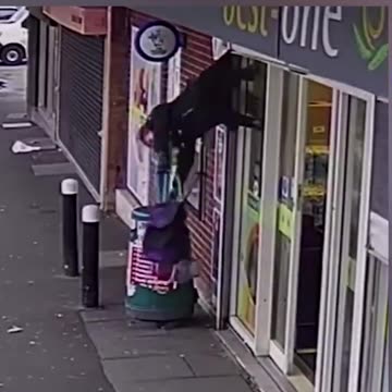 Old man gets unexpected lift