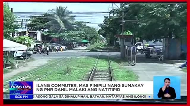 llang commuter, mas pinipili nang sumakay ngPNR para makatipid