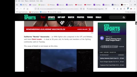 MMA's Guilherme Vasconcelos Dead At 38 ... Family Announces