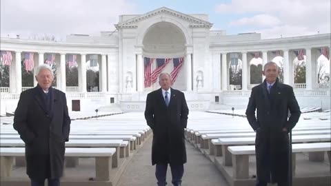 E pluribus unum: Three candidates, two different parties, one single message.