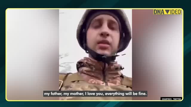 Russia-Ukraine War: Ukrainian soldier’s last message to parents ‘Mom, Dad, I love you’