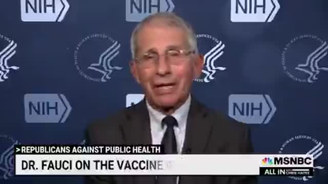 Fauci On Unvaxxed: What is the problem? Get over it