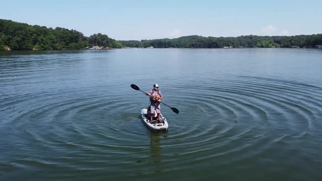 Entry level sit on top kayak. Stable and affordable. Even use a trolling motor!