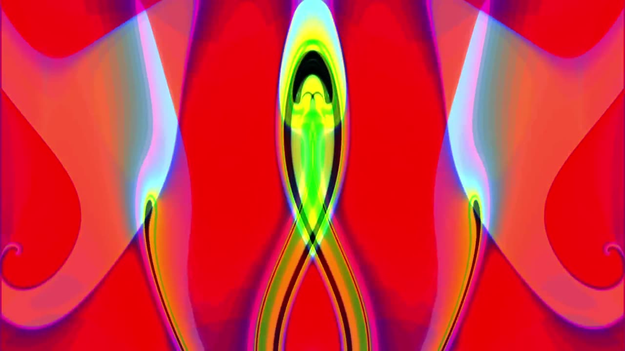 Trippy Visuals Techno Music