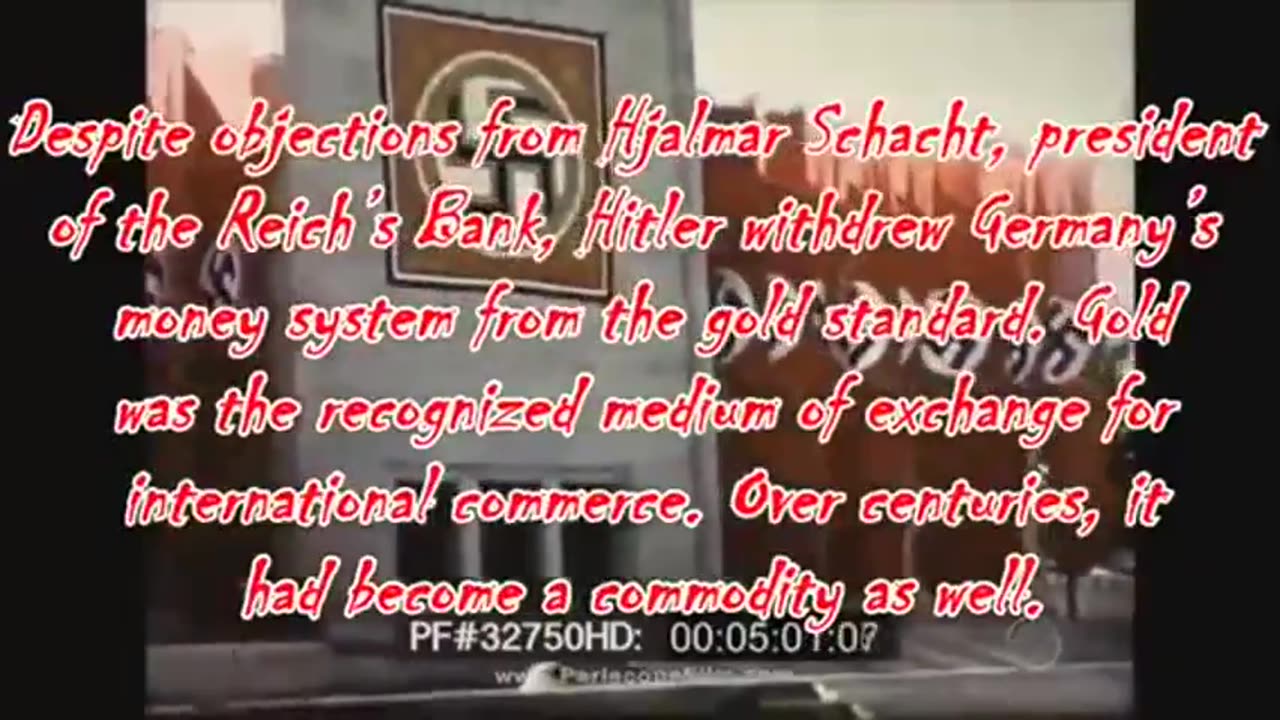 Interesting video about Hitler's economy. I dislike that they use the Jewish slur 'Nazi.'