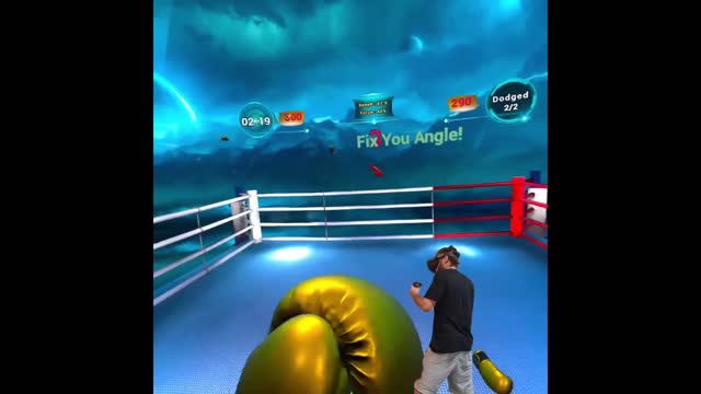 Fitness VR game to play at home!