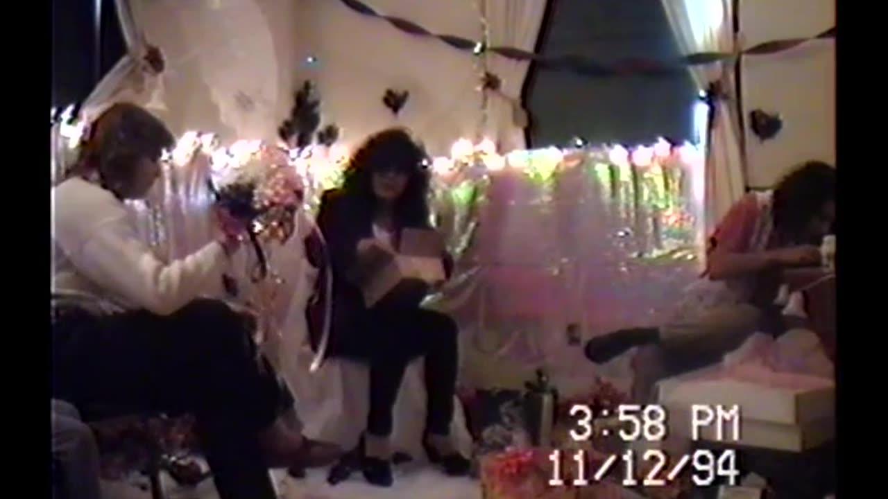 Davey and sarah learn ABCs Danielles Bridal shower