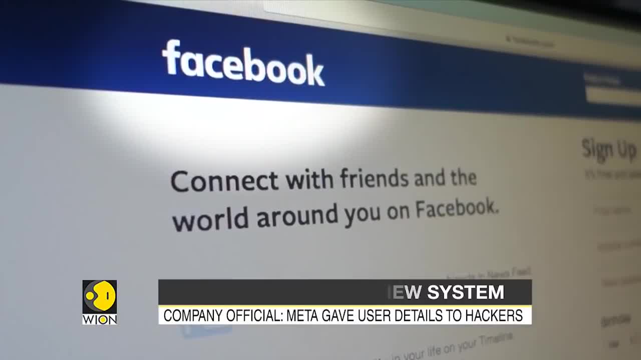 Facebook's parent company Meta gave user data to hackers _ Latest English News