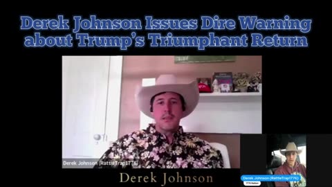 Derek Johnson | Warning about Trump’s Triumphant Return