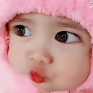 Cute baby smile