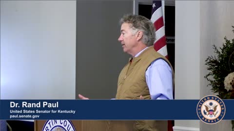 Dr. Rand Paul Talks at the Martin County Kiwanis Club - April 12, 2022