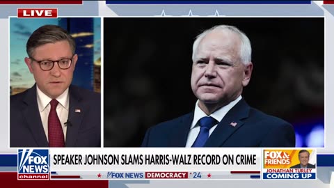 Speaker Johnson: Kamala is responsible for this