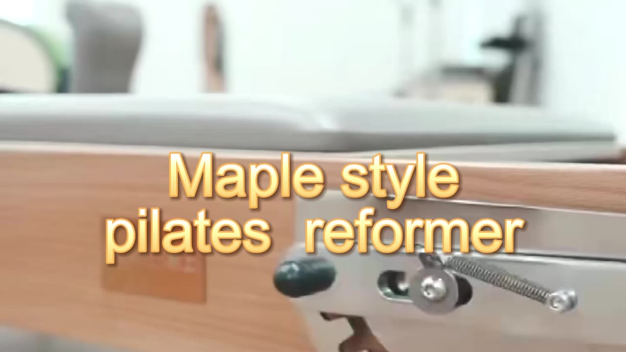 Maple style pilates reformer