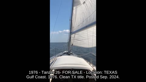 Tanzer26 for Sale - Texas