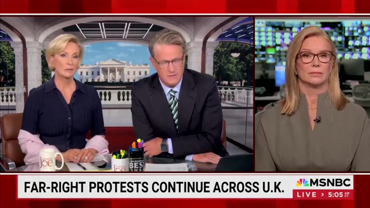 Is Joe Scarborough talking about killing white Brits?