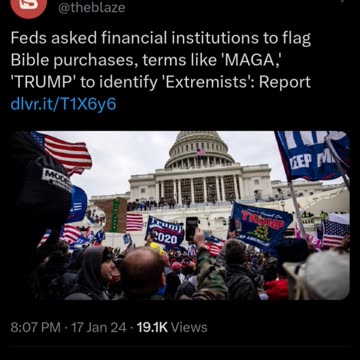 Saw this, then saw what Trump said about it.