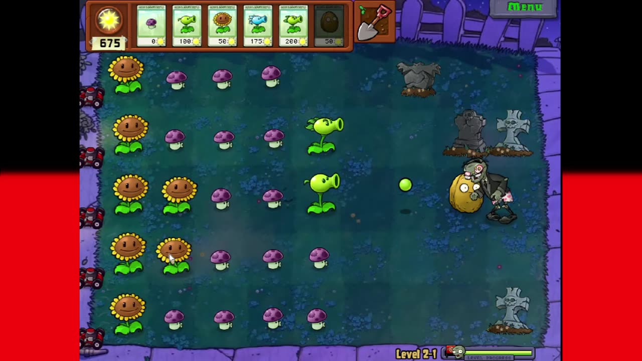 Plants VS Zombies | LEVEL 2-1