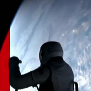 Moment billionaire becomes first non-pro astronaut to complete spacewalk