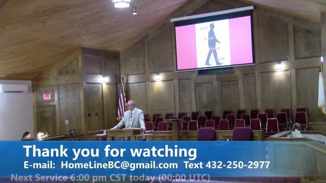 Pastor Robb Foreman// "And Jesus Stood Still."// 7/31/2022
