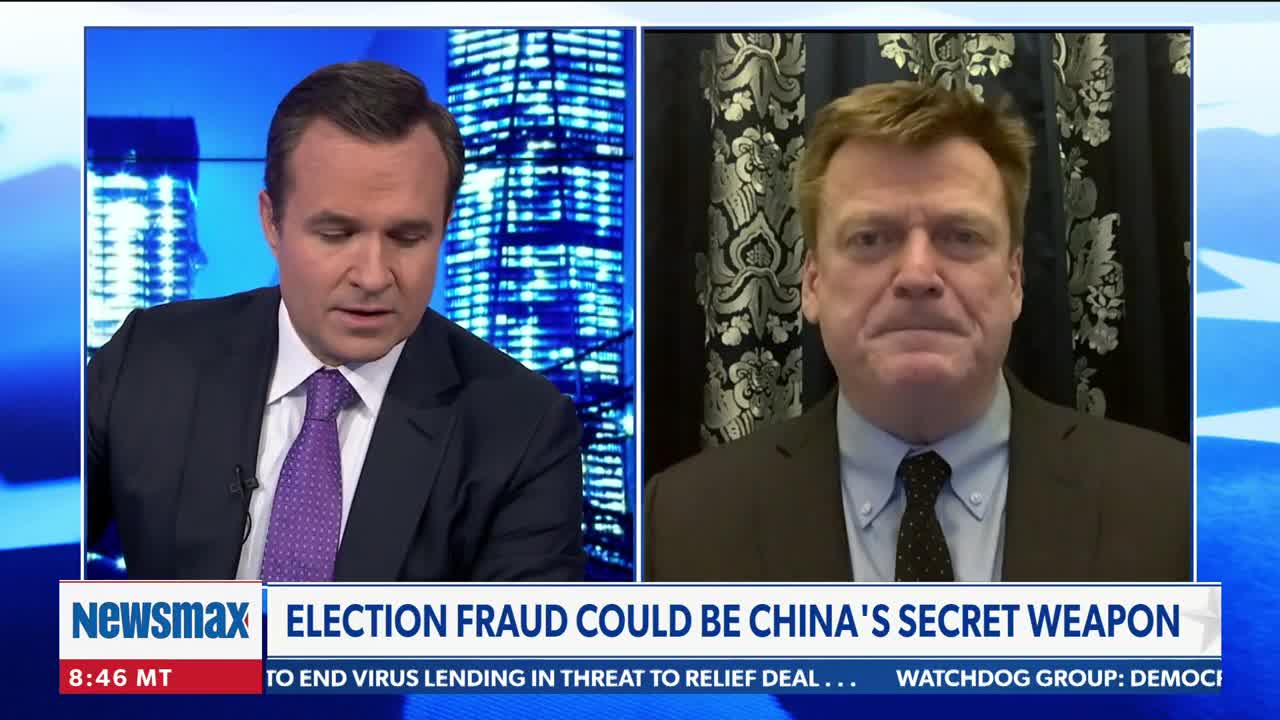 12/17/2020 Patrick Byrne Interview: "Assassin's Mace" Election Fraud Could Be China's Secret Weapon - Newsmax Greg Kelly