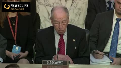 Senator Chuck Grassley Opening Remark On SCOTUS Nominee Ketanji Brown Jackson