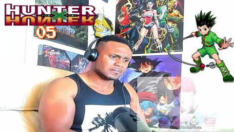 Hunter x Hunter Episode 1,2,3,4,5 REACTION!!!