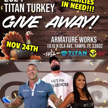 There's still time to nominate yourself or others in need for a #freeturkey on Sunday!