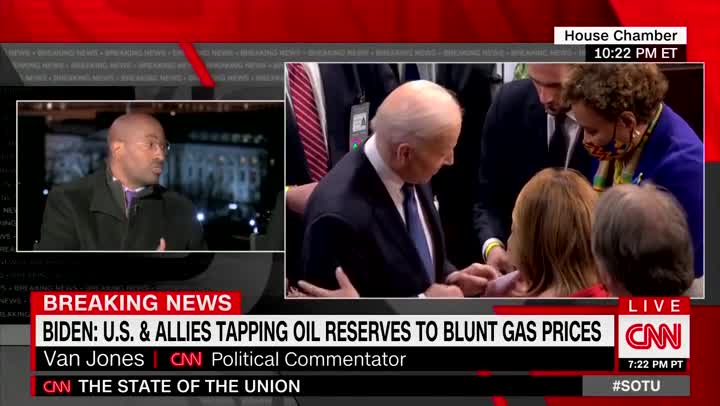 'Uncle Joe Is Back': CNN's Van Jones Gushes Over Biden's State Of The Union