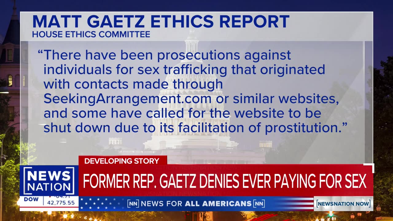 'Sugar daddy, sugar baby' site mentioned in Matt Gaetz ethics report | NewsNation Now