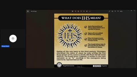 The Jesuits Logo. What it REALLY means.