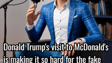 Donald Trump Visit to McDonald's